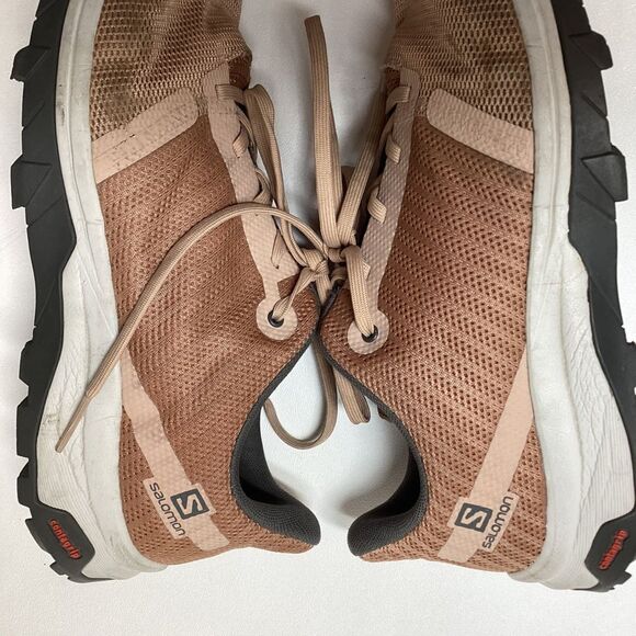 Salomon Crossamphibian Swift 2 Sneakers Orange Gray Unisex Sz 10 - Picture 9 of 13